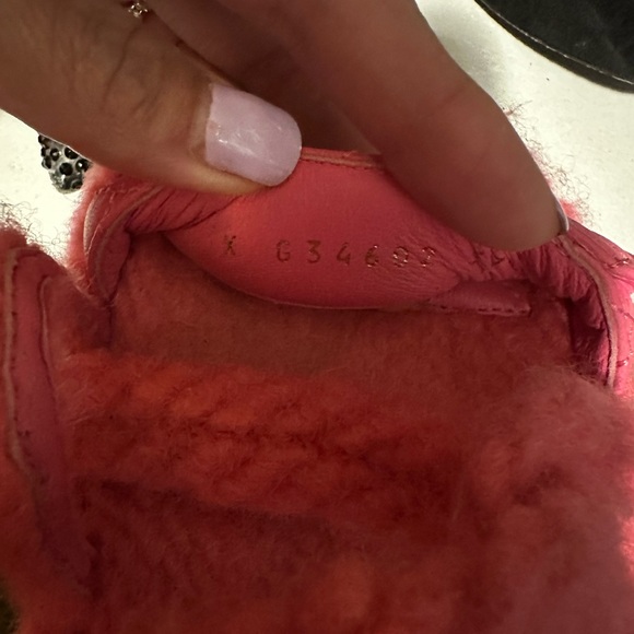 Chanel Cord Lambskin Quilted Logo Pink Sandals in 36.5 - Picture 13 of 13